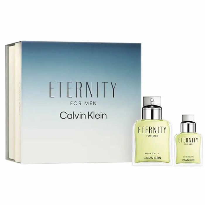 Calvin Klein Eternity For Men Eau De Toilette Spray 100ml Set 2 Pezzi