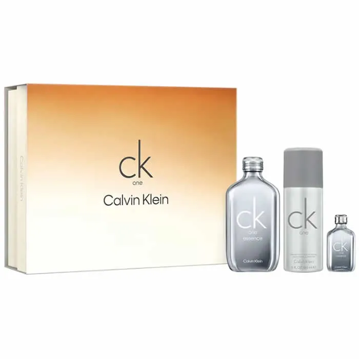 Calvin Klein One Essence Eau De Parfum Spray 100ml Set 3 pezzi