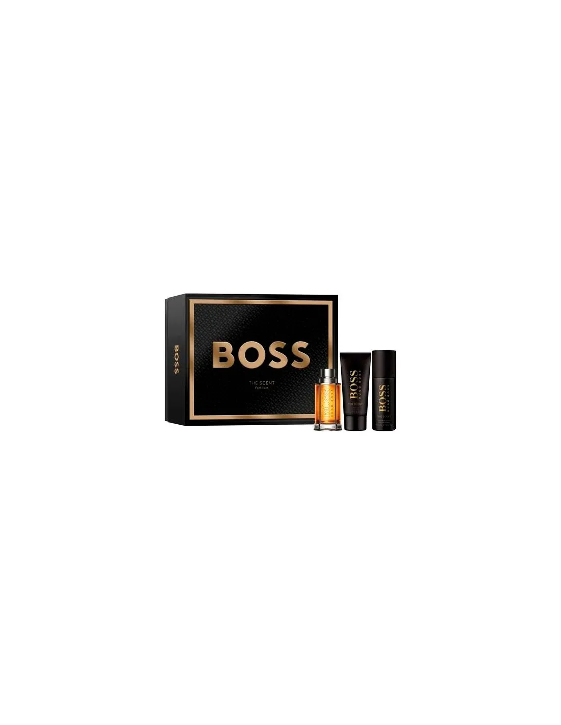 Set Hugo Boss The Scent Edt 100ml Gel 100ml Deodorante Stick 75gr@