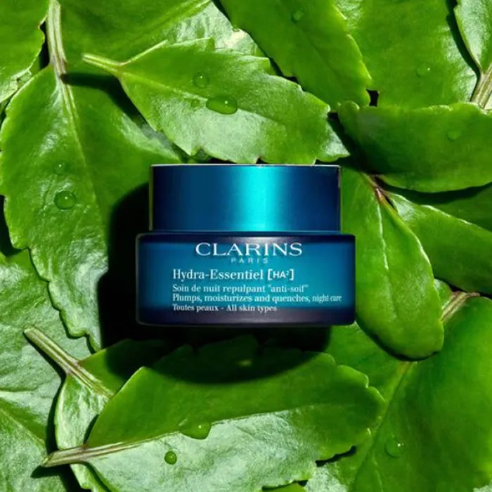 Clarins Hydra-Essentiel Trattamento Notte Rimpolpante Idratante 50ml — foto 5