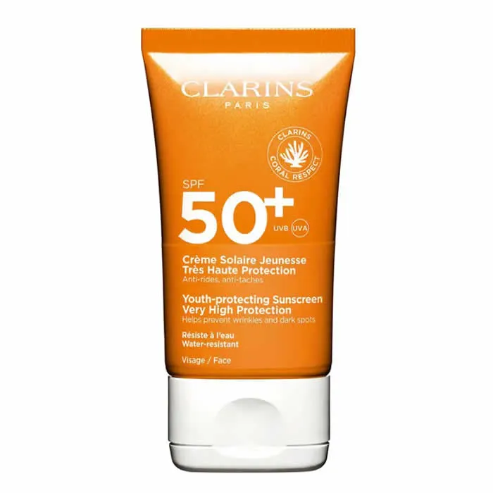 Clarins Youth Protecting Sunscreen Alta Protezione Viso Spf50 50 ml