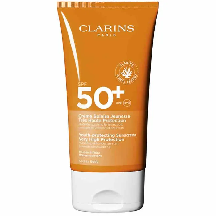 Clarins Crema Solare Protettiva Giovinezza Spf50+ 150ml