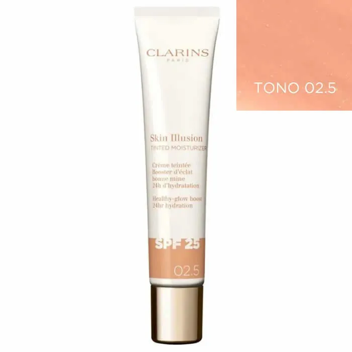 Clarins Skin Illusion Crema Idratante Colorata SPF 25 02.5 40ml