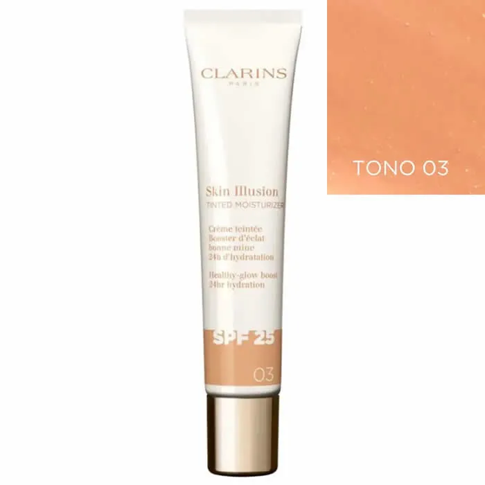 Clarins Skin Illusion Crema Idratante Colorata SPF 25 03 40ml