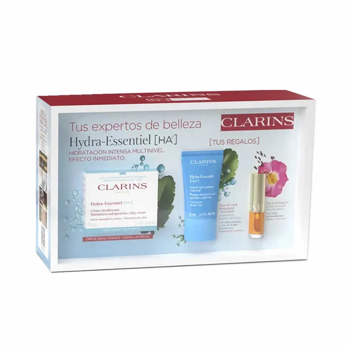 Clarins Hydra-Essentiel Crema Setosa 50 ml Set 3 Pezzi
