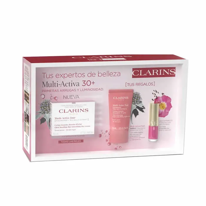 Clarins Multi-Active Crema Giorno Tutti i Tipi di Pelle 50 ml Set 3 Pezzi
