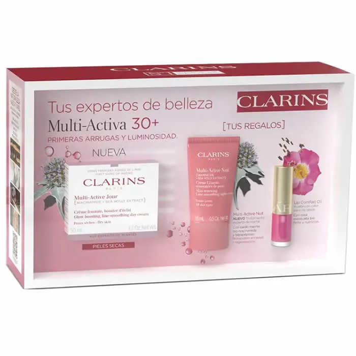 Clarins Multi-Active Crema Giorno Pelle Secca 50 ml Set 3 Pezzi