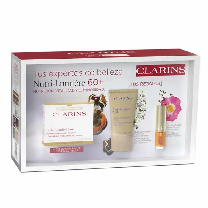 Clarins Nutri-Lumiére Revive 50 ml Set 3 pezzi
