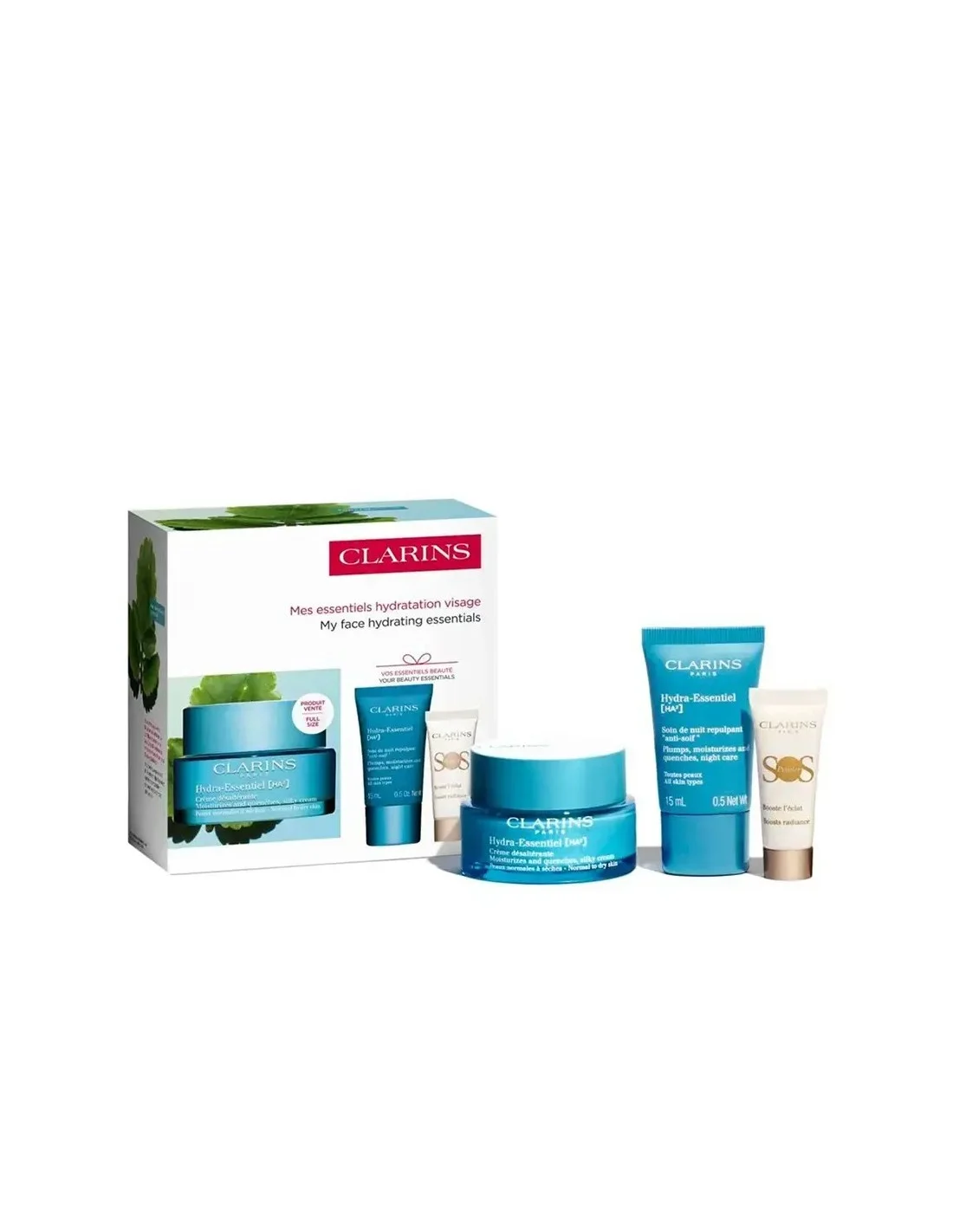 Set di 3 creme idratanti Clarins Hydra Essentiel