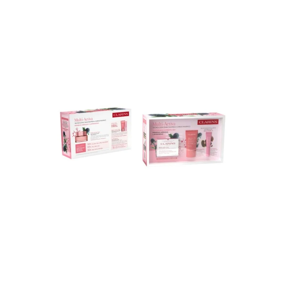 Clarins Set Multi Activa Dia Tp 50ml Noche Tp 15ml Labios 21 Clarins Set Multi Activa Dia Tp 50ml Noche Tp 15ml Labios 21