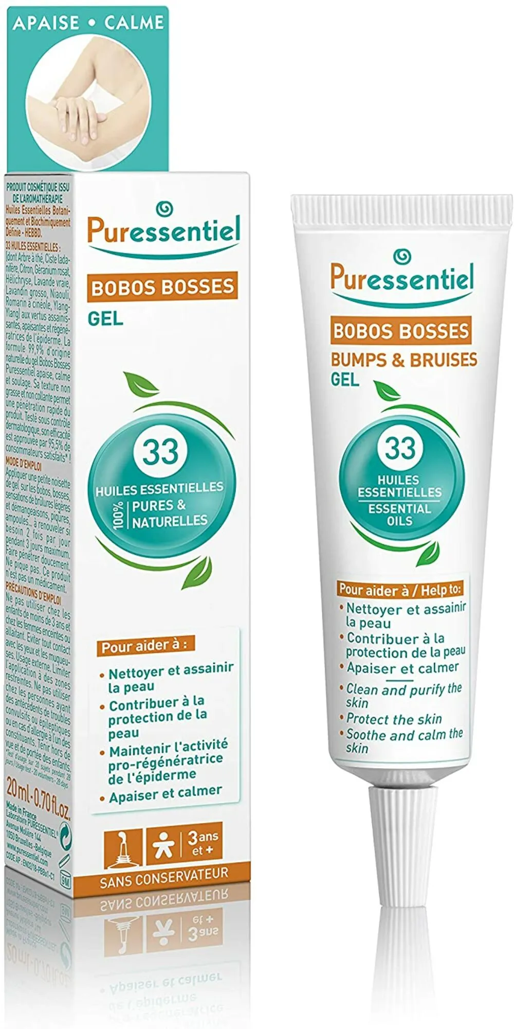 Puressentiel Sos Repair Gel 33 Olio 20ml