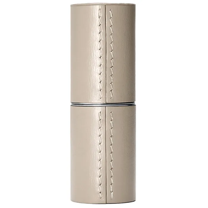 Custodia per rossetto in pelle color cammello La Bouche Rouge