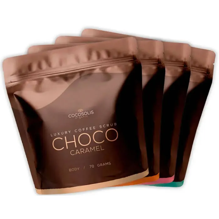 Cocosolis Luxury Coffee Scrub Box Set 4 pezzi