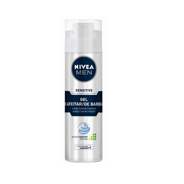 Gel da barba Nivea Sensitive 200 ml