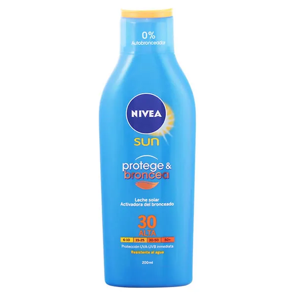 Nivea Sun Protect And Bronze Tan Activating Sun Lotion SPF30 200ml
