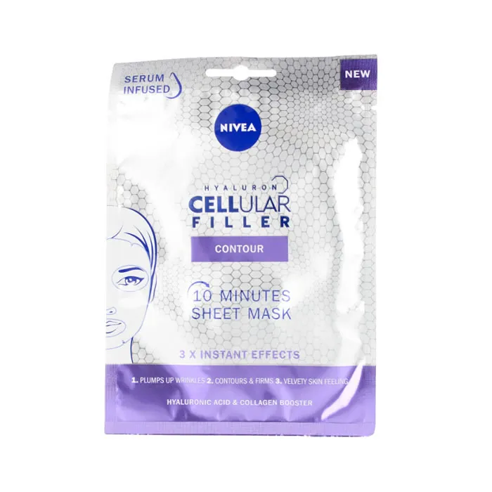 Maschera viso contorno Nivea Hyaluron Cellular Filler