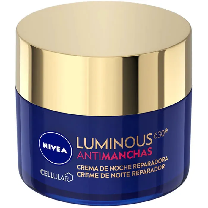 Nivea Luminous 630 Crema Notte Riparatrice Anti-Macchie 40ml