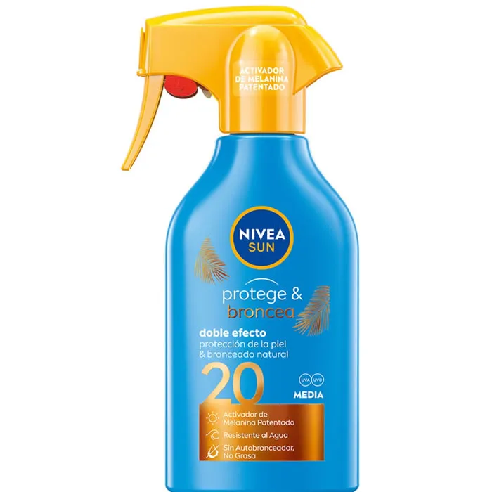 Spray solare Nivea Protect & Bronze SPF20 270 ml