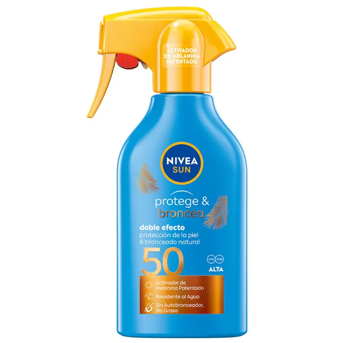 Spray solare Nivea Protect & Bronze SPF50 270 ml