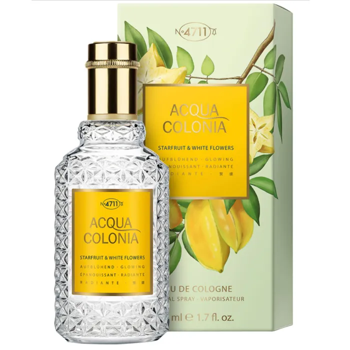 4711 Acqua Colonia Starfruit e Fiori Bianchi Eau de Cologne Spray 50 ml