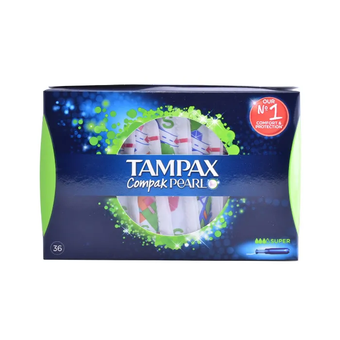 Tampax Pearl Compak Super 36 unità