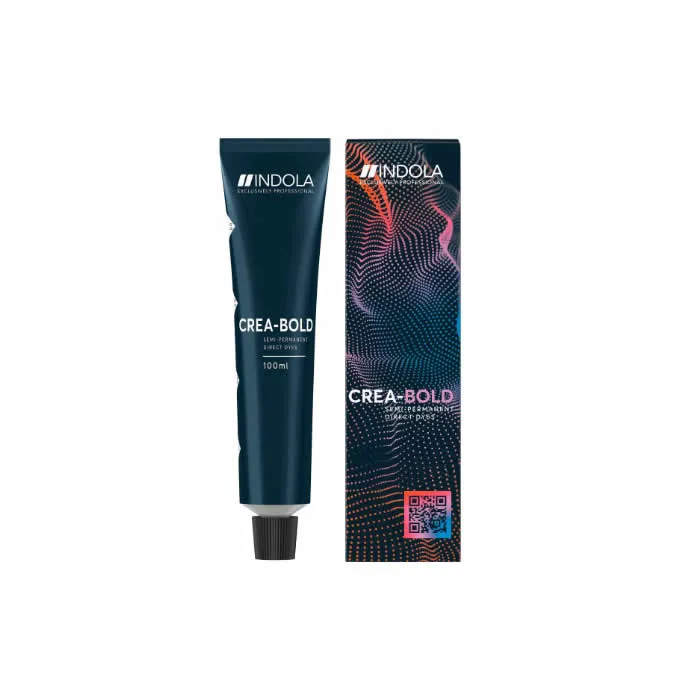 Indola Permanent Fantasy Hair Color Cream Bold Rosa Real 100ml