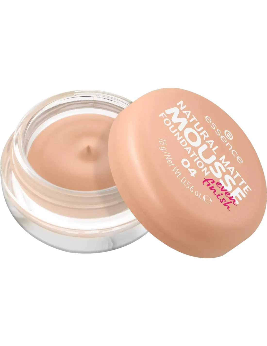 Essence Cosmetics Natural Matte Mousse Base Trucco 04 16g
