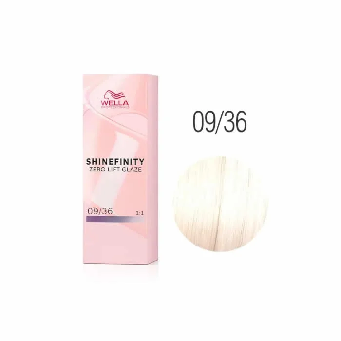 Wella Shinefinity Zero Lift Glaze Vanilla 9-36 60 ml Very Light Golden Blonde