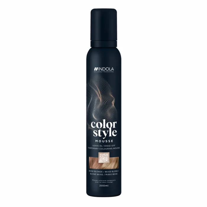 Indola Color Style Mousse Beige Biondo 200ml