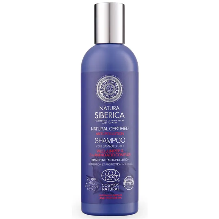 Shampoo anti-inquinamento certificato naturale Natura Siberica 270 ml
