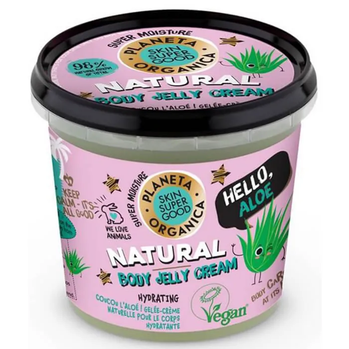 Natura Siberica Hello Aloe Crema idratante per il corpo in gel 360 ml