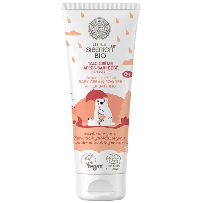 Natura Siberica Baby Crema in Polvere Dopo Bagno 75ml