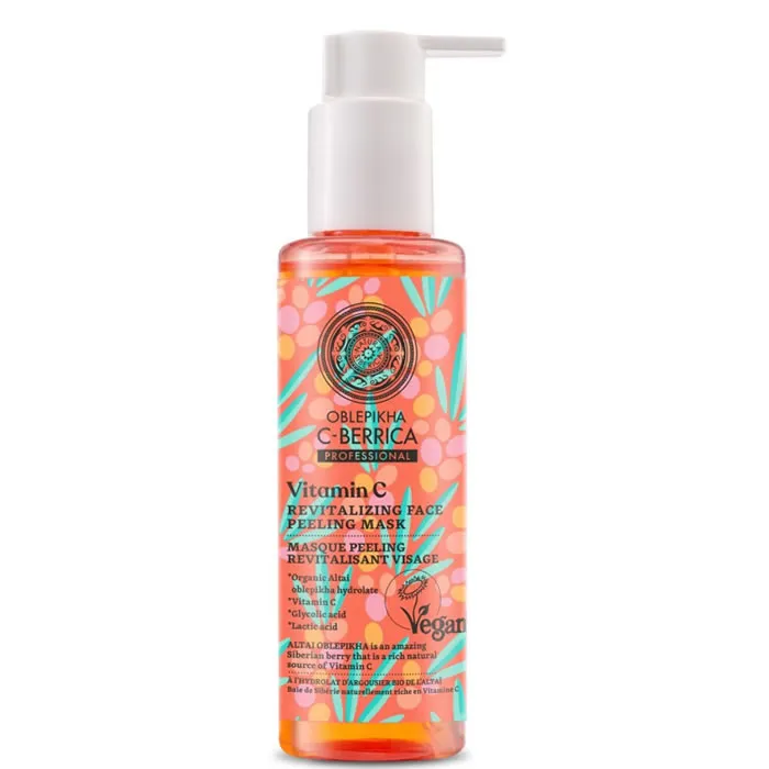 Maschera peeling viso rivitalizzante Natura Siberica 150 ml