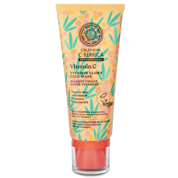 Maschera viso Vitamin Glory di Natura Siberica 100 ml