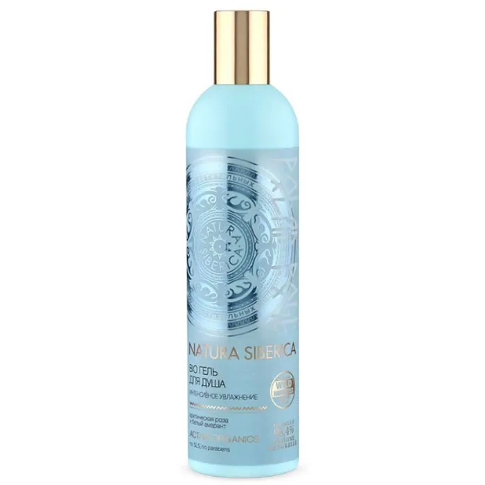 Gel doccia naturale Natura Siberica Polar Rose 400ml