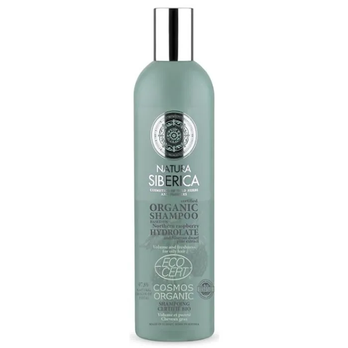 Natura Siberica Shampoo Biologico Certificato Volume e Freschezza 400ml