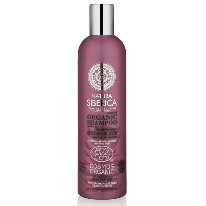 Shampoo biologico certificato Natura Siberica, ravvivante e brillante, 400 ml