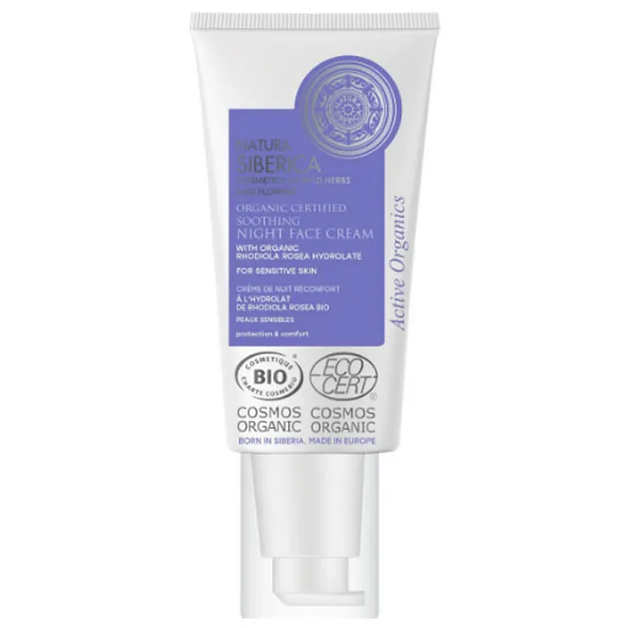 Natura Siberica Crema Viso Notte Lenitiva 50 ml