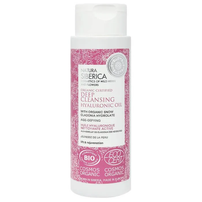 Natura Siberica Olio ialuronico detergente profondo anti-età 150 ml