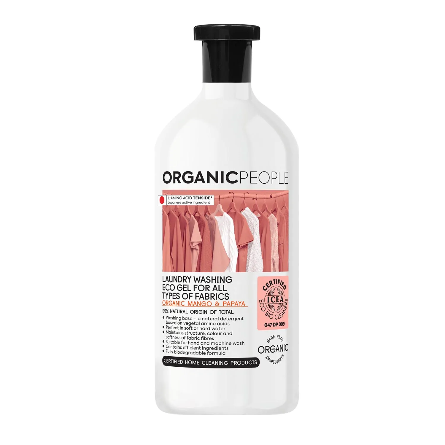 Organic People Per tutti i tipi di tessuti Mango e Papaya Bucato Eco Gel 200ml