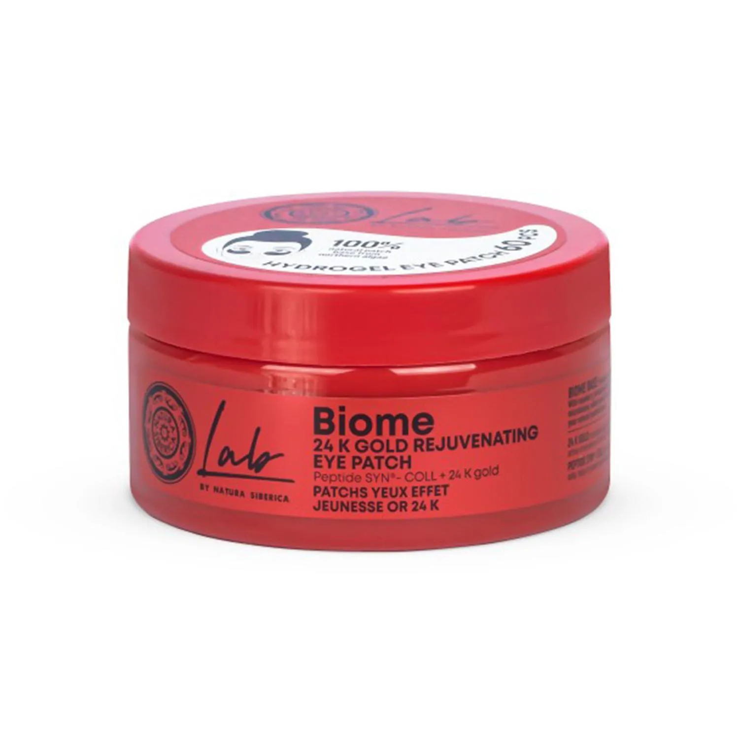 Natura Siberica Dial 24k Gold Eye Patches 60 unità