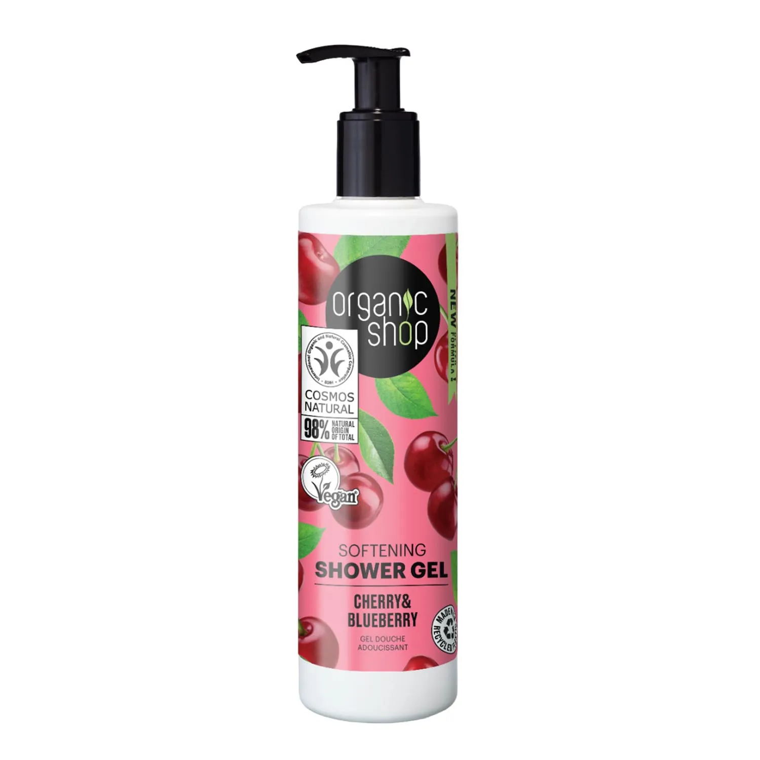Organic Shop Gel da bagno alla ciliegia 280 ml