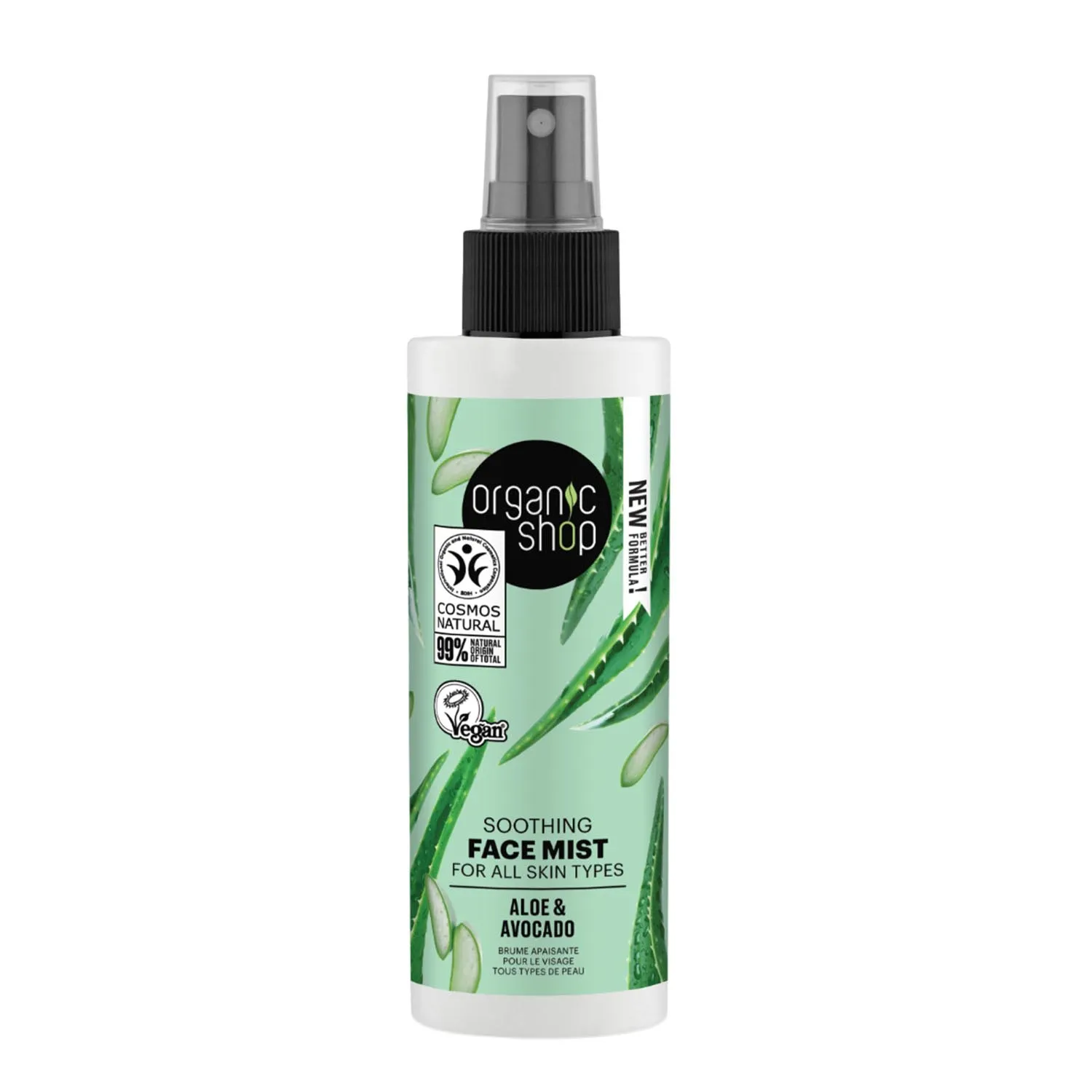 Organic Shop Aloe Niebla Trattamento Viso Lenitivo 150ml