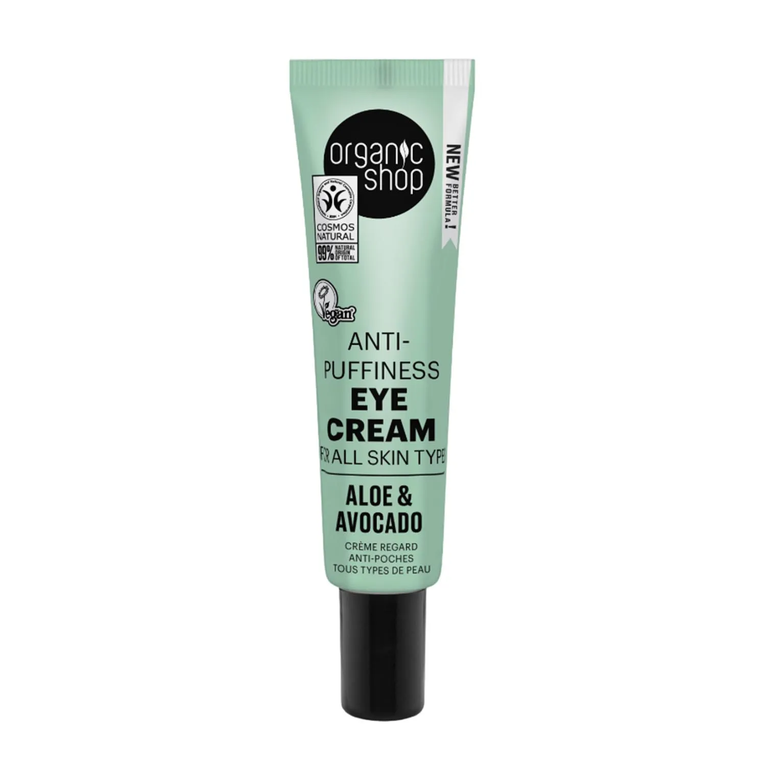 Organic Shop Aloe Cream De Ojos Anti-Puffiness 30ml