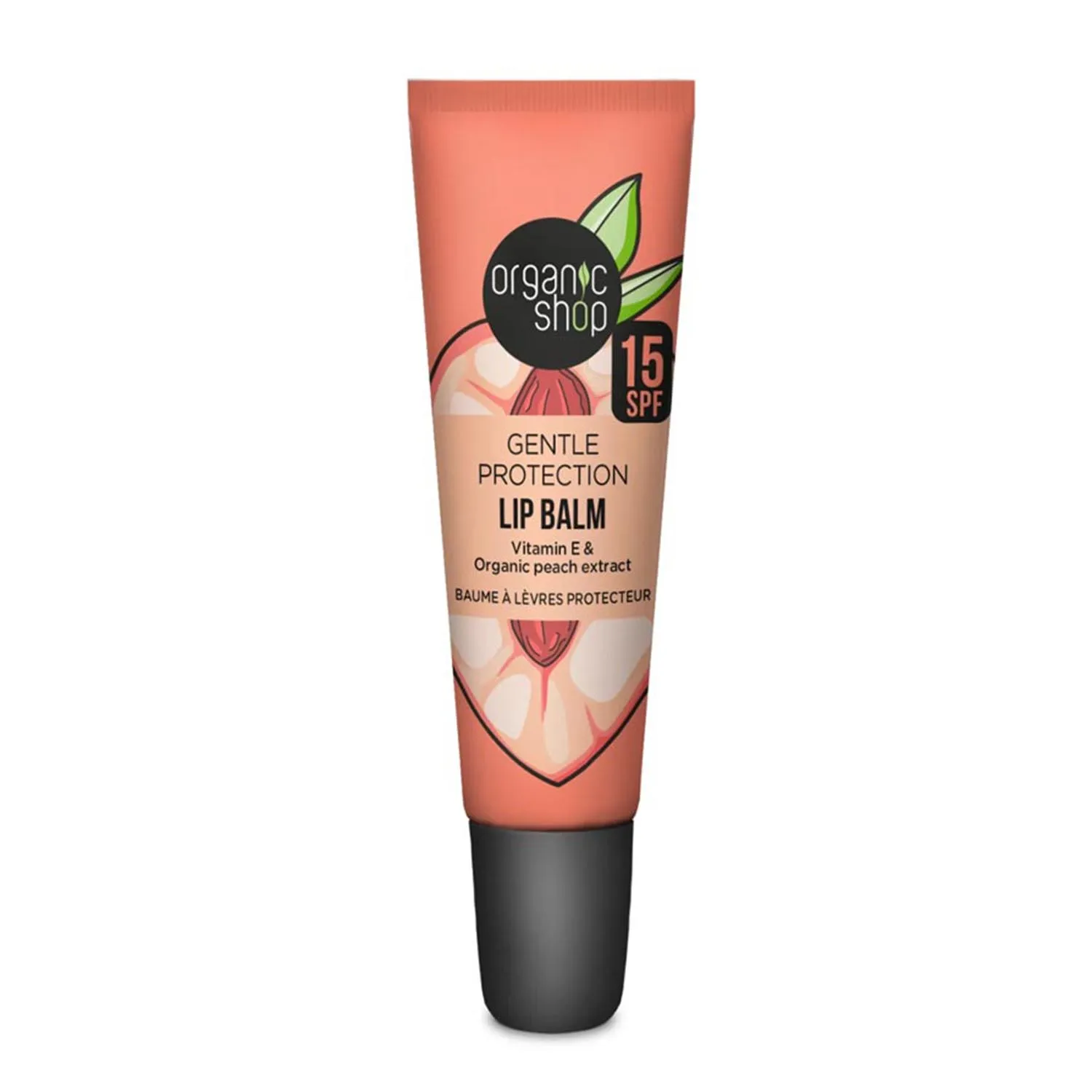 Natura Siberica Balsamo labbra protezione delicata SPF 15 Vitamine E 1p