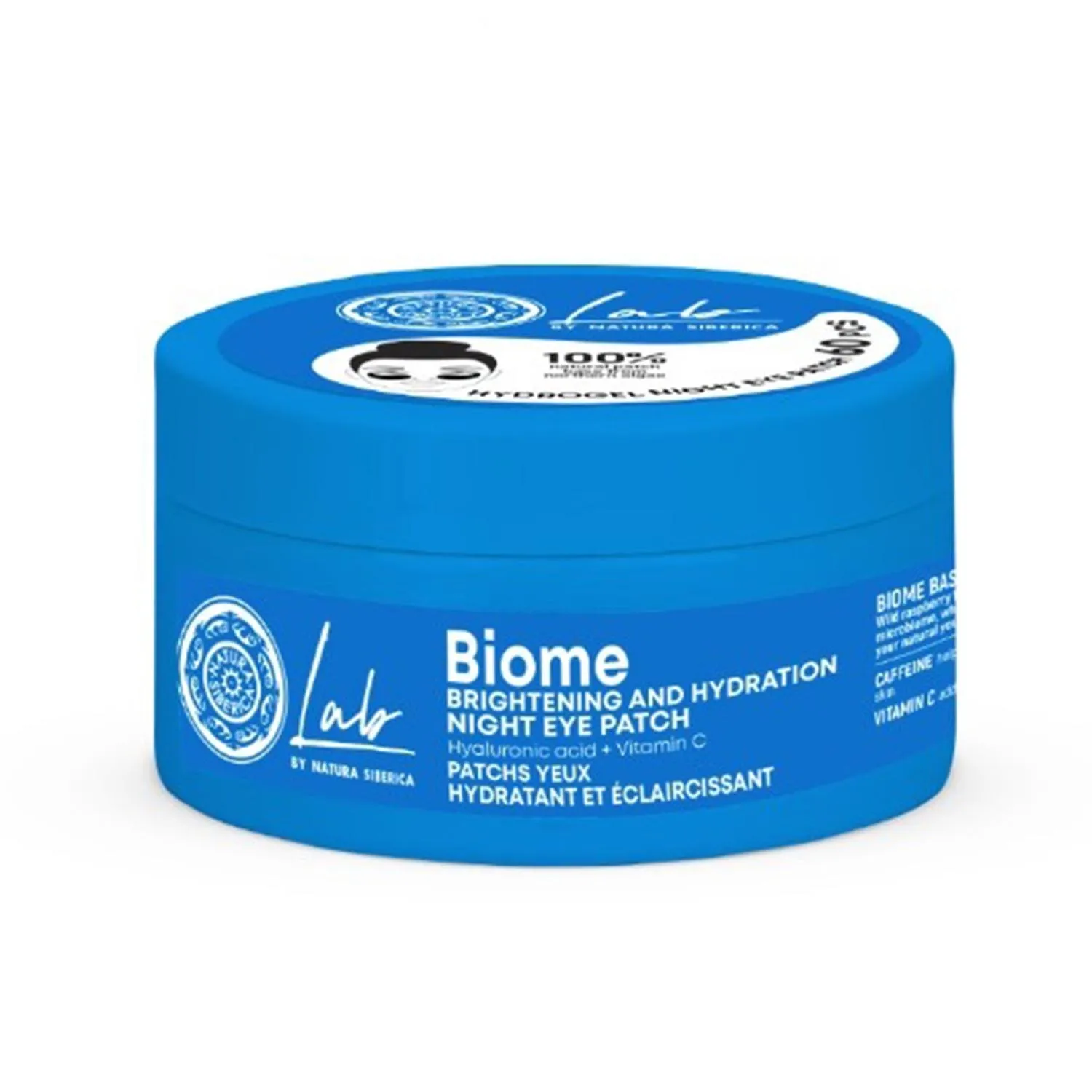 Natura Siberica Lab Biome Patch contorno occhi notte illuminante e idratante 50 ml