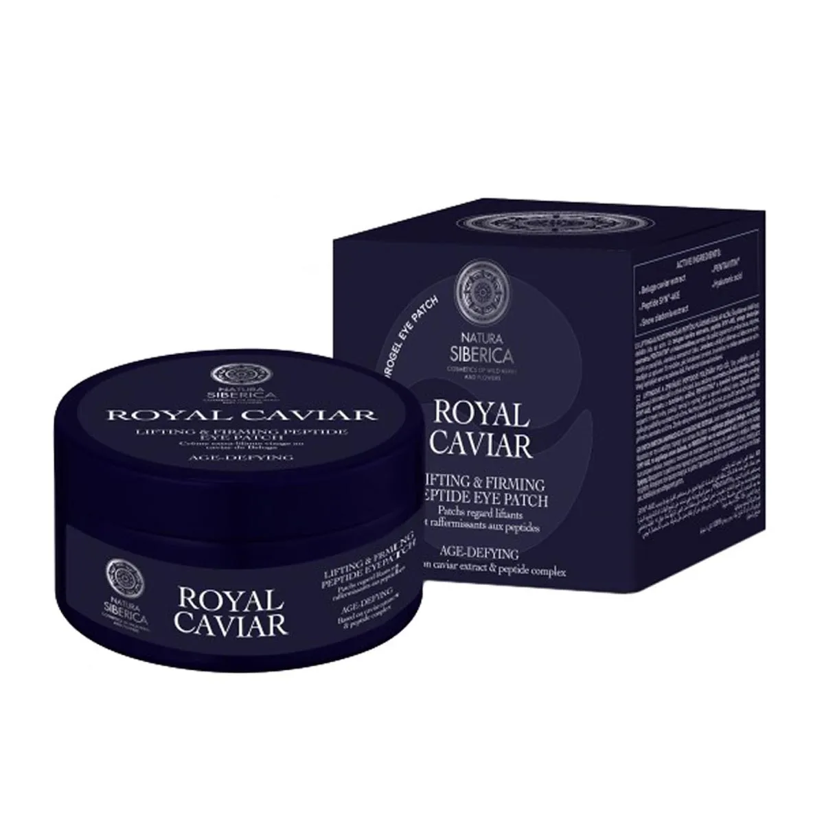Trattamento contorno occhi Natura Siberica Royal Caviar Peptide Patch 60 unità