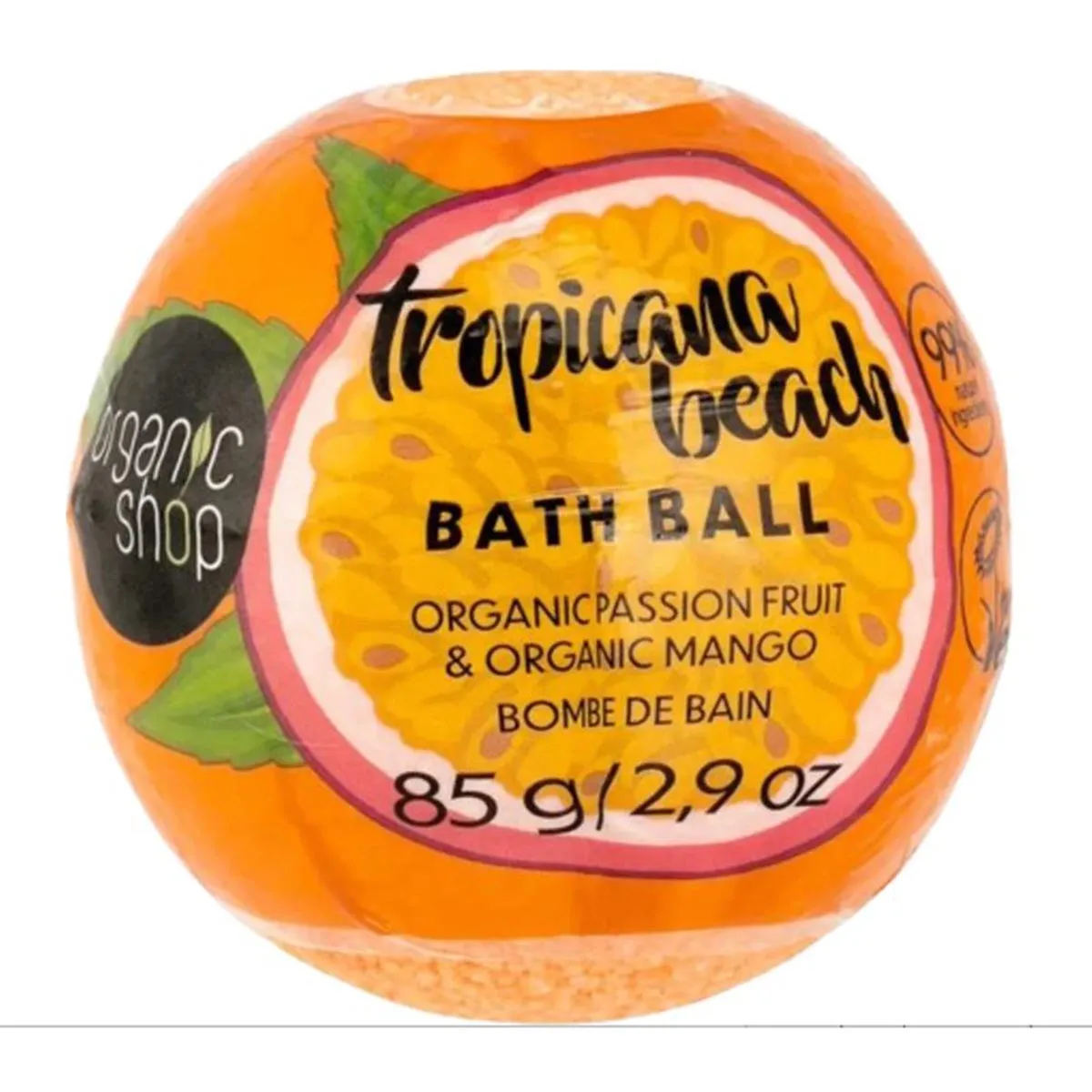 Natura Siberica Tropicana Beach Bath Bomb 85g