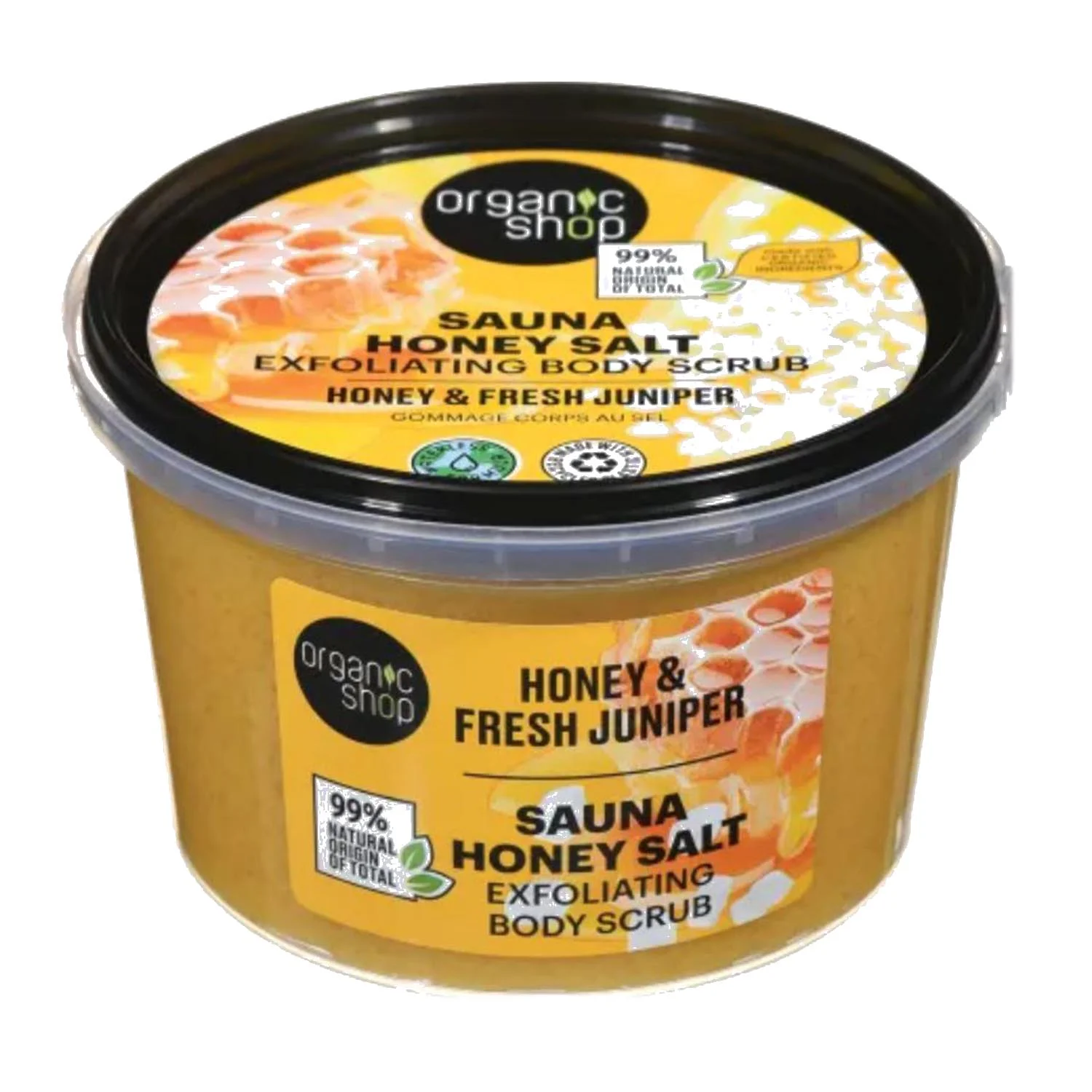 Organic Shop Sauna Exfoliante Corporal Al Miele 250ml