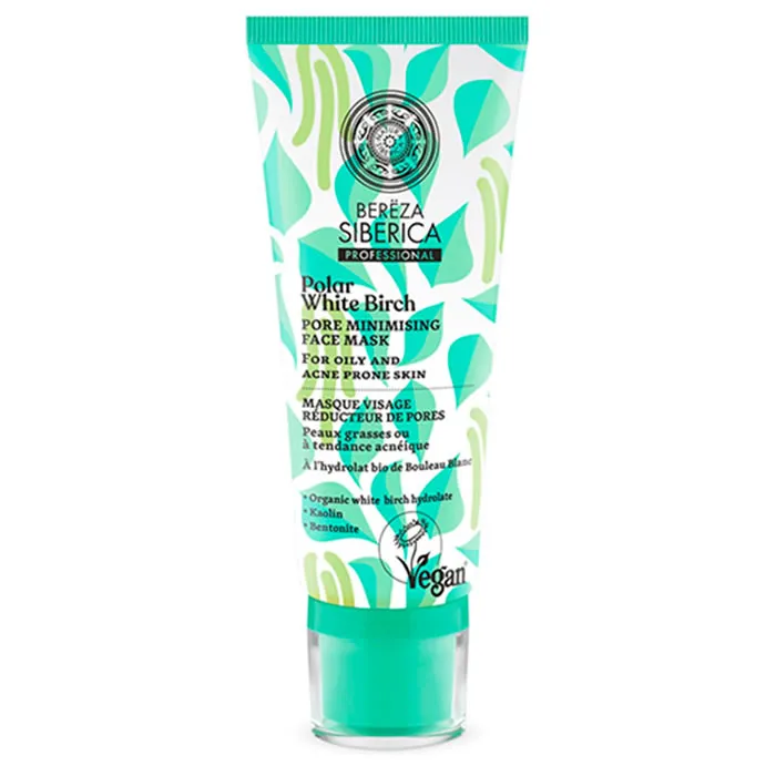 Maschera viso minimizzante i pori Natura Siberica 100 ml